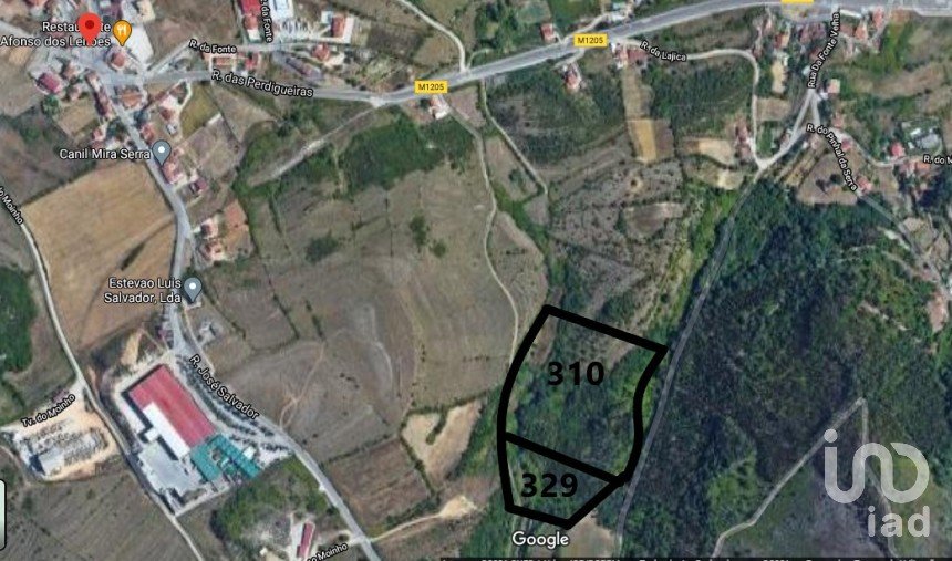 Terrain agricole à Venda do Pinheiro e Santo Estêvão das Galés de 11 625 m²