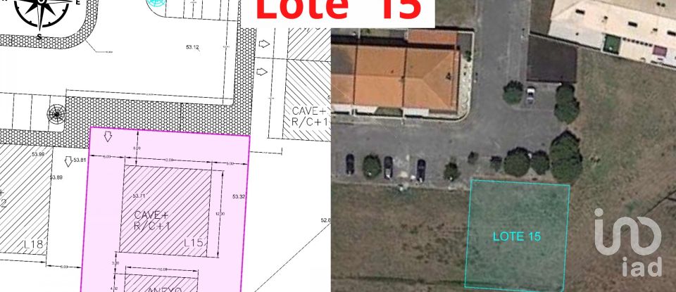 Building land in Fermentelos of 530 m²