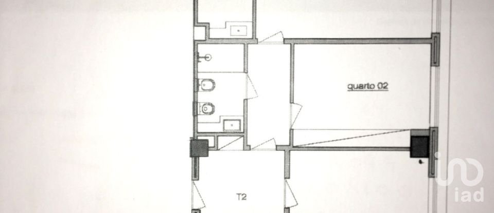 Apartamento T2 em Cedofeita, Santo Ildefonso, Sé, Miragaia, São Nicolau e Vitória de 115 m²