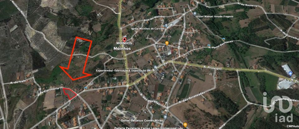 Building land in Monte Real e Carvide of 3,000 m²