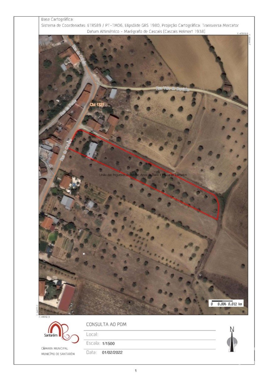 Terrain à Achete, Azoia De Baixo e Póvoa de Santarém de 4 920 m²