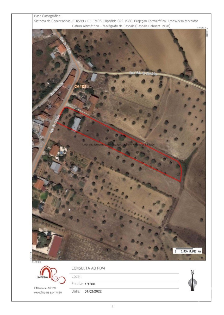 Terreno em Achete, Azoia De Baixo e Póvoa de Santarém de 4 920 m²
