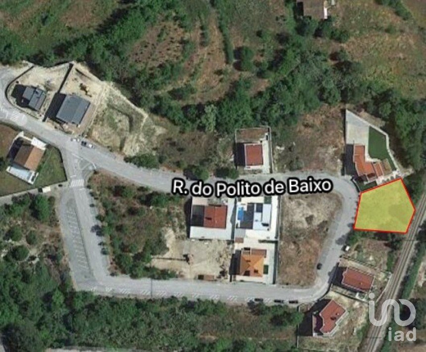 Terrain à bâtir à Covilhã e Canhoso de 883 m²