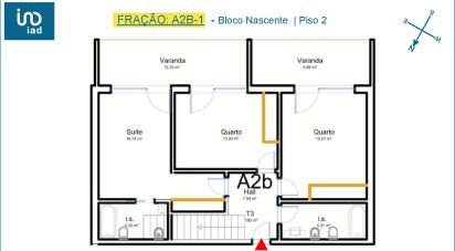 Apartment T3 in Ílhavo (São Salvador) of 176 m²