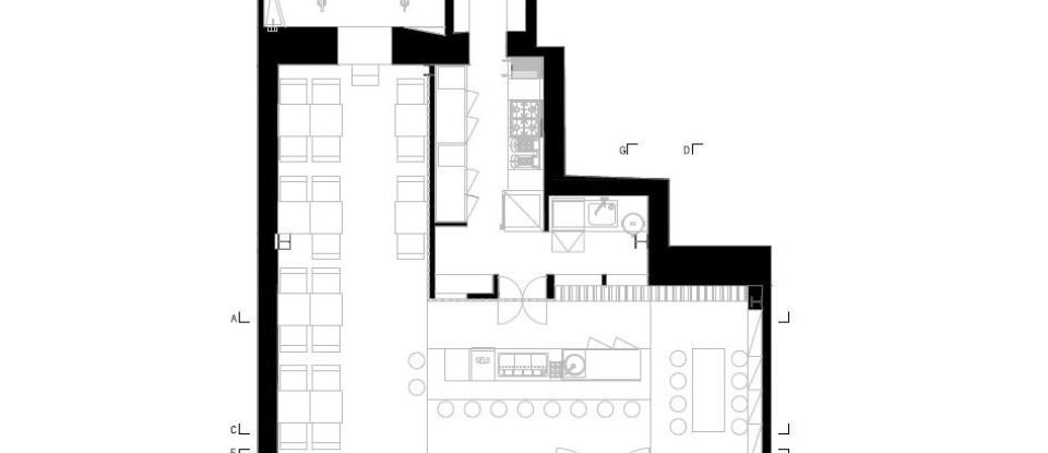 Restaurante em Campo de Ourique de 75 m²
