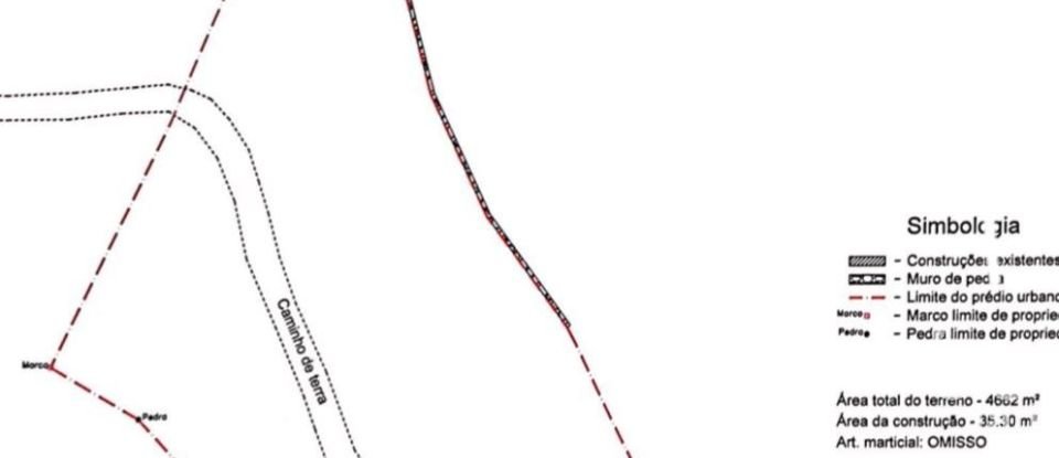 Terrain à Tavira (Santa Maria e Santiago) de 4 662 m²