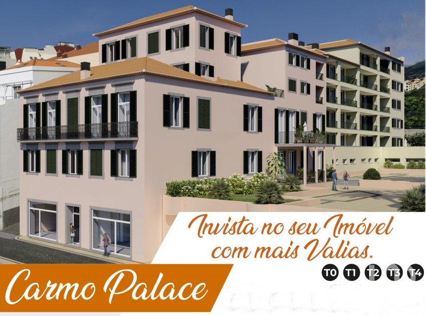 Apartamento T2 em Funchal (Sé) de 98 m²