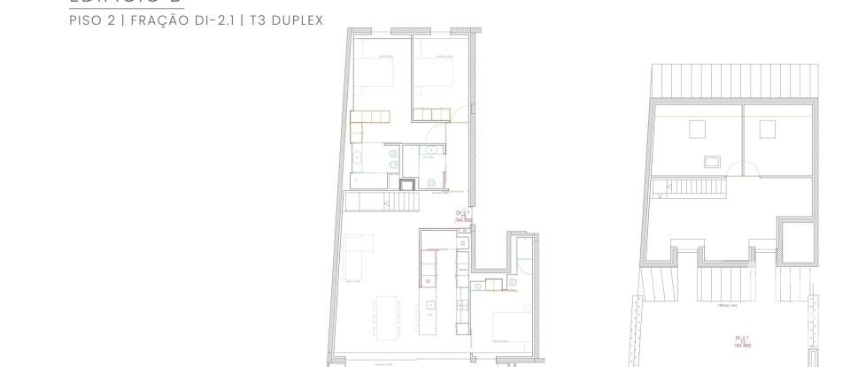 Appartement T3 à Apúlia e Fão de 208 m²