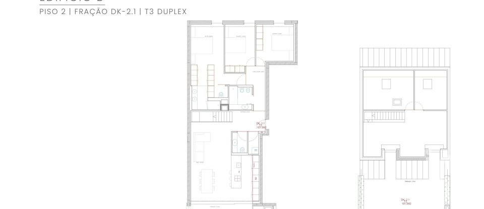 Appartement T3 à Apúlia e Fão de 203 m²