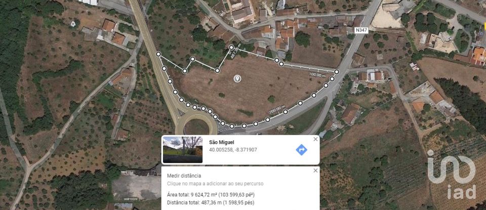 Terrain à São Miguel, Santa Eufémia e Rabaçal de 10 120 m²