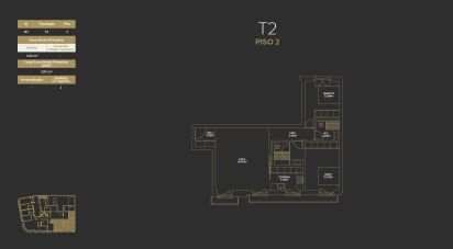 Apartamento T2 em Arroios de 100 m²