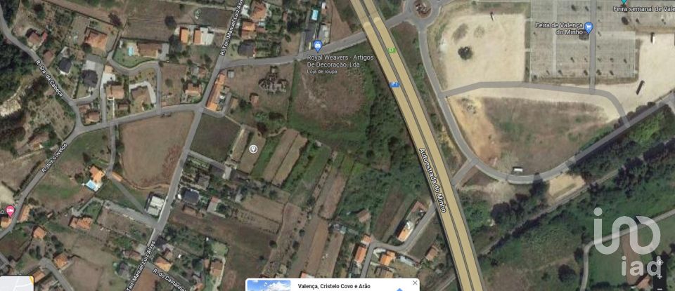 Terrain à bâtir à Valença, Cristelo Covo e Arão de 800 m²