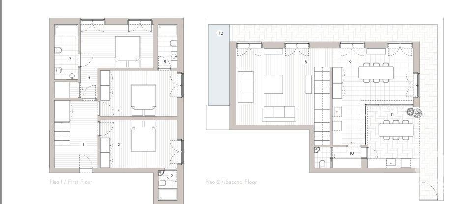 Appartement T3 à Tavira (Santa Maria e Santiago) de 166 m²