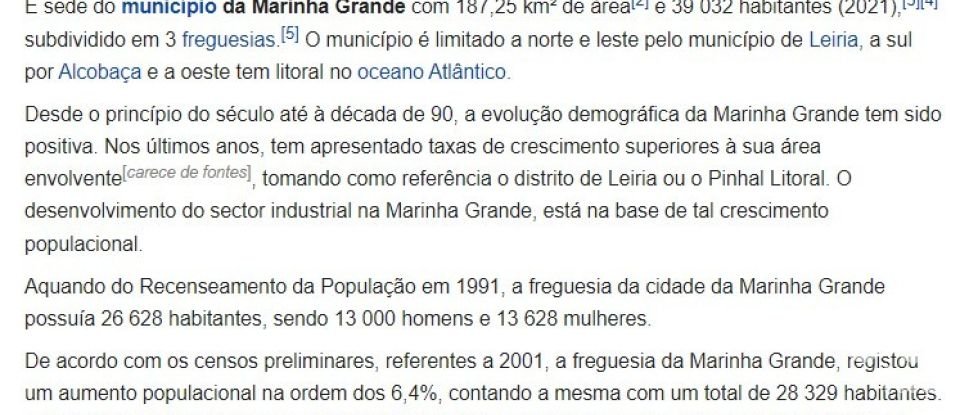 Land in Marinha Grande of 5,769 m²