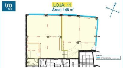 Boutique/Local commercial à Glória E Vera Cruz de 148 m²