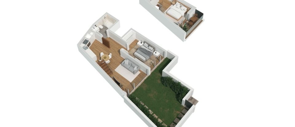 Apartamento T2 em Santa Marinha E São Pedro Da Afurada de 74 m²