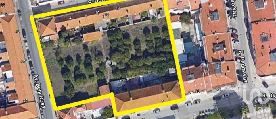 House/villa T0 in Alhos Vedros of 3,645 sq m