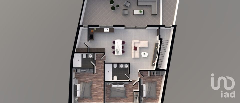 Appartement T3 à Bombarral e Vale Covo de 111 m²