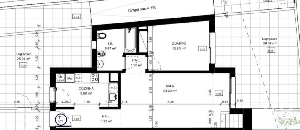 Appartement T1 à Conceição e Cabanas de Tavira de 72 m²