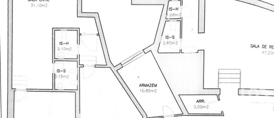 Restaurant in Bombarral e Vale Covo of 446 m²