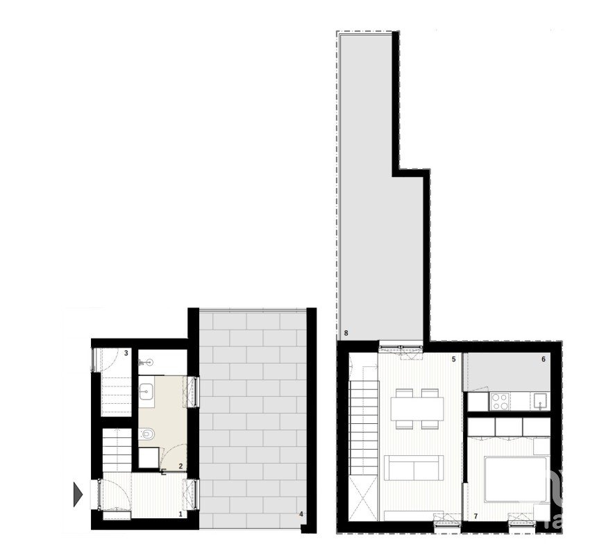 Apartment T1 in Cedofeita, Santo Ildefonso, Sé, Miragaia, São Nicolau e Vitória of 57 m²