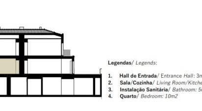 Appartement T1 à Cedofeita, Santo Ildefonso, Sé, Miragaia, São Nicolau e Vitória de 51 m²