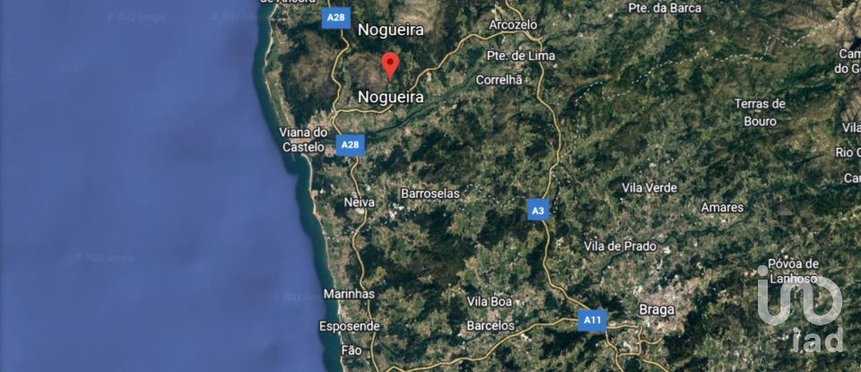 Land in Nogueira, Meixedo e Vilar de Murteda of 2,000 m²