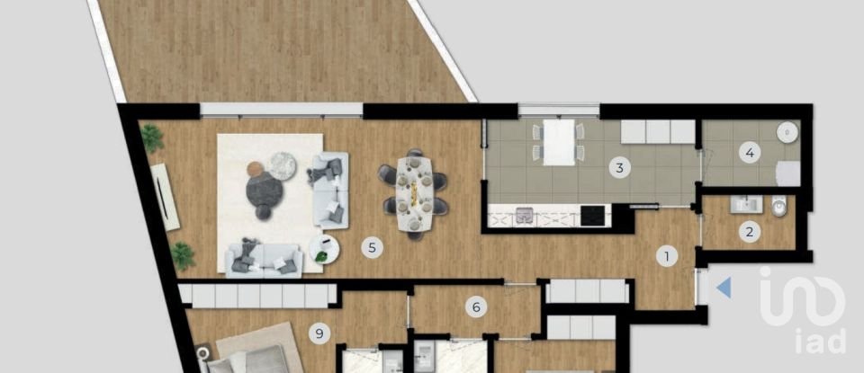 Apartment T2 in Ramalde of 122 m²