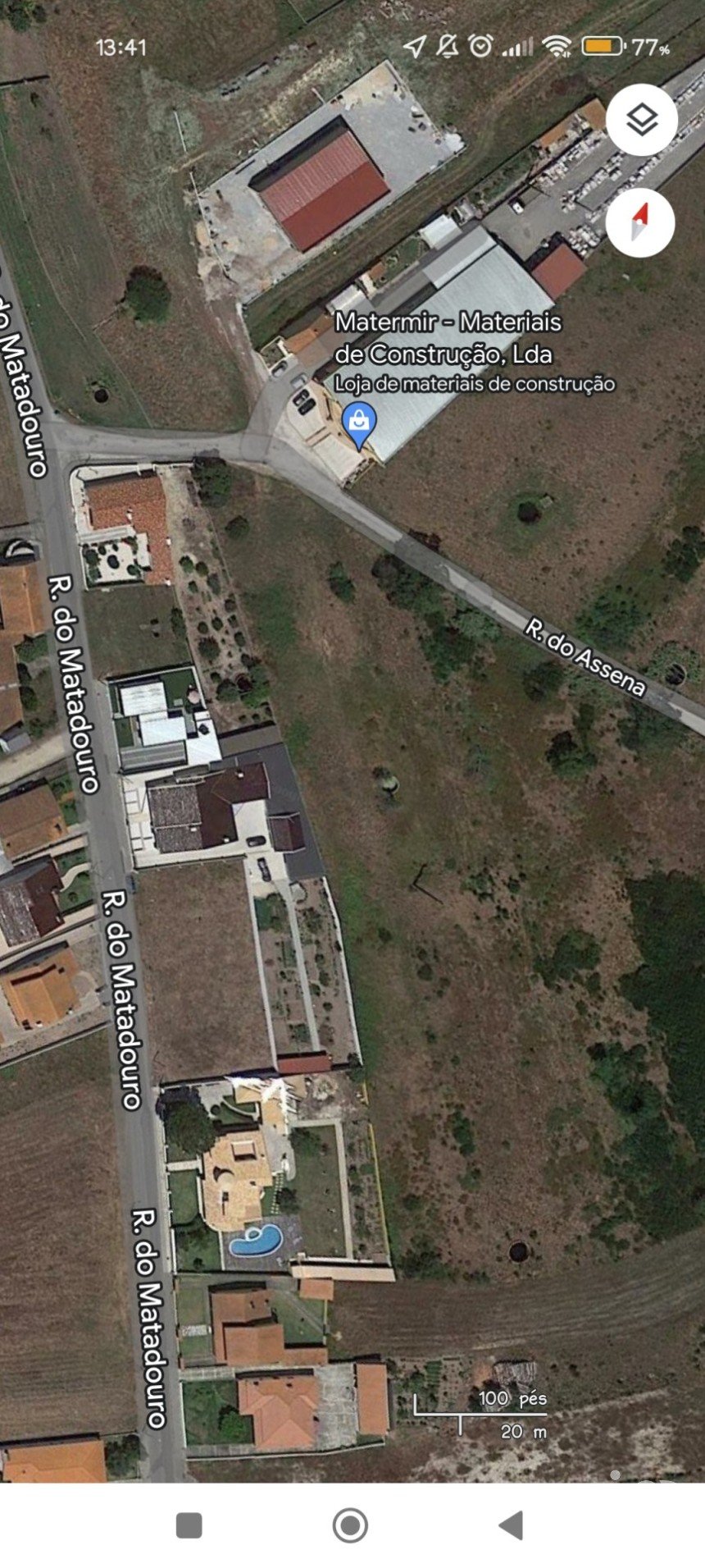 Building land in Mira of 4,227 m²