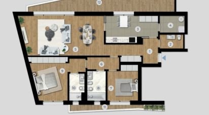 Apartamento T2 em Ramalde de 122 m²