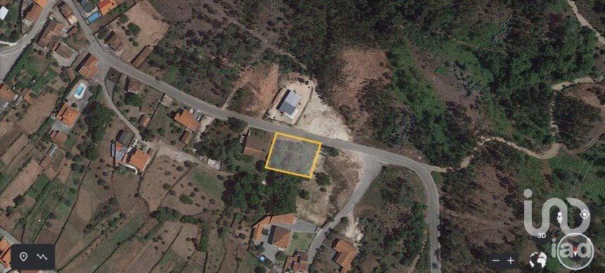 Terrain à bâtir à São Miguel, Santa Eufémia e Rabaçal de 1 040 m²
