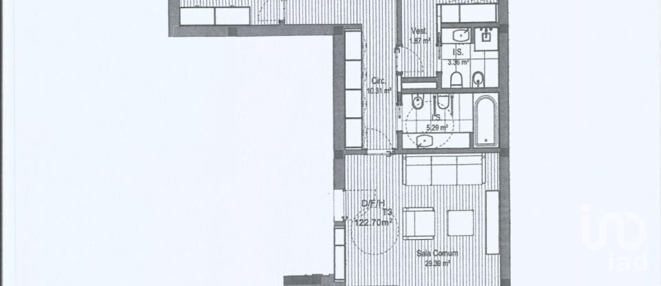 Appartement T3 à Anta E Guetim de 148 m²
