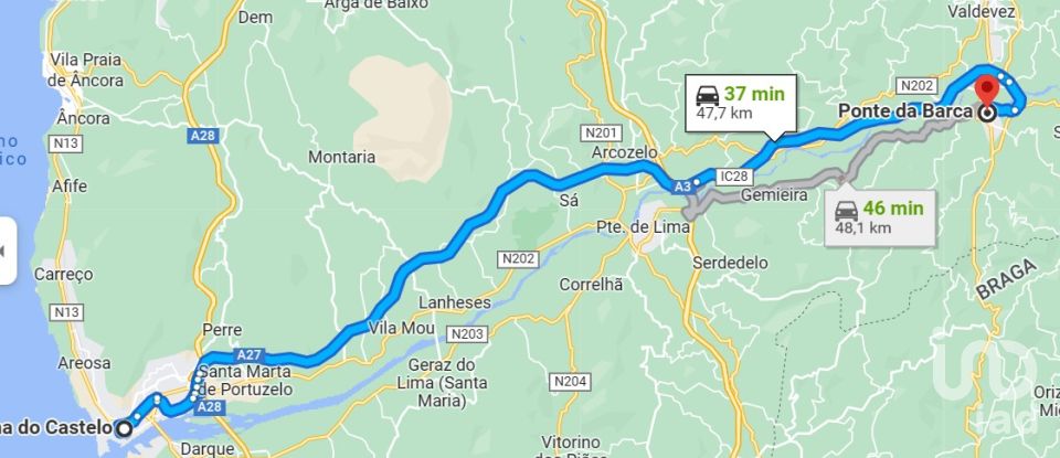 Terreno em Lavradas de 7 070 m²