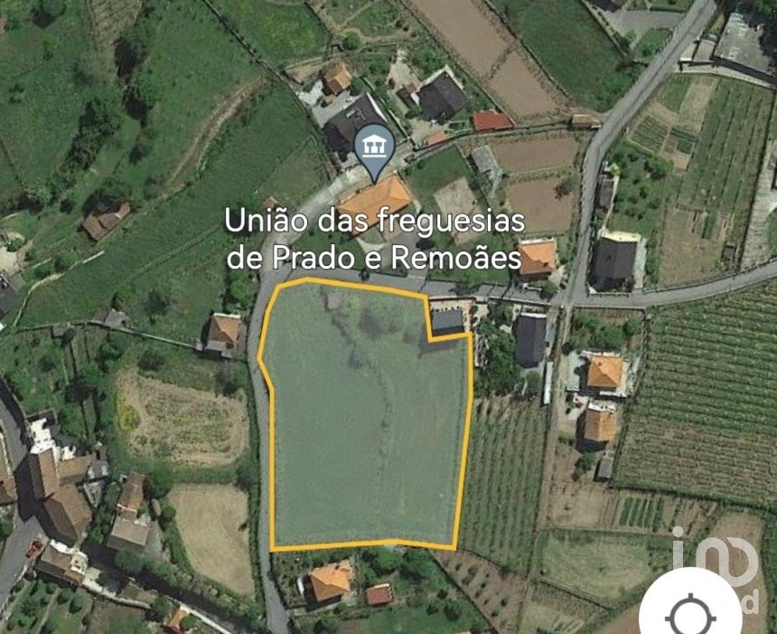Terreno em Prado e Remoães de 5 800 m²