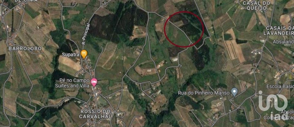 Land in Carvalhal of 1,400 m²