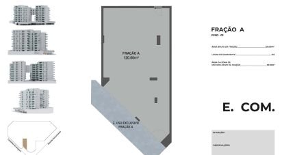 Commercial walls in São Martinho of 120 m²