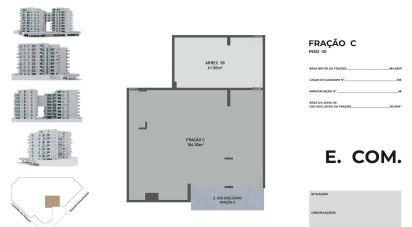 Commercial walls in São Martinho of 185 m²