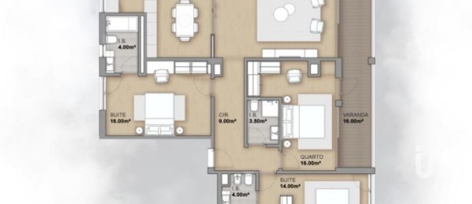 Apartamento T3 em Câmara de Lobos de 177 m²