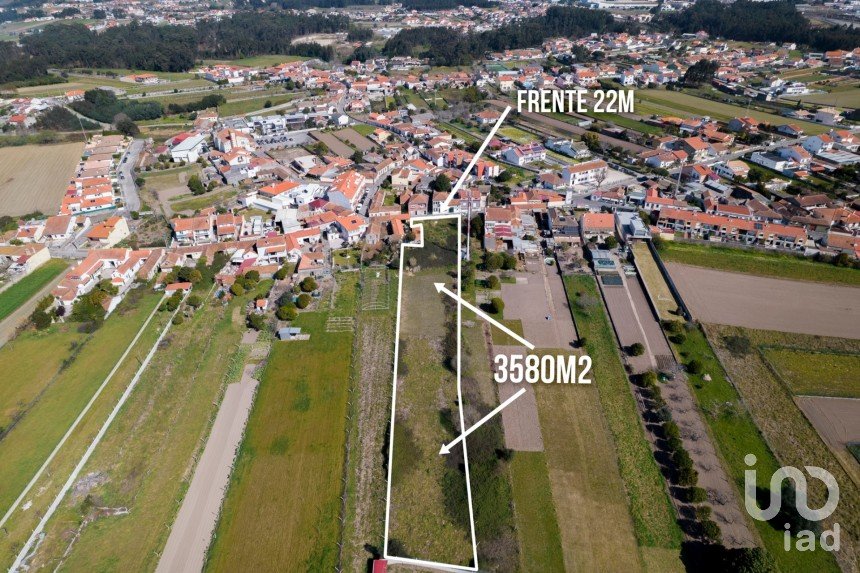 Terreno em Esgueira de 3 580 m²