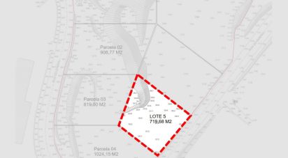 Terrain à Gandra e Taião de 715 m²