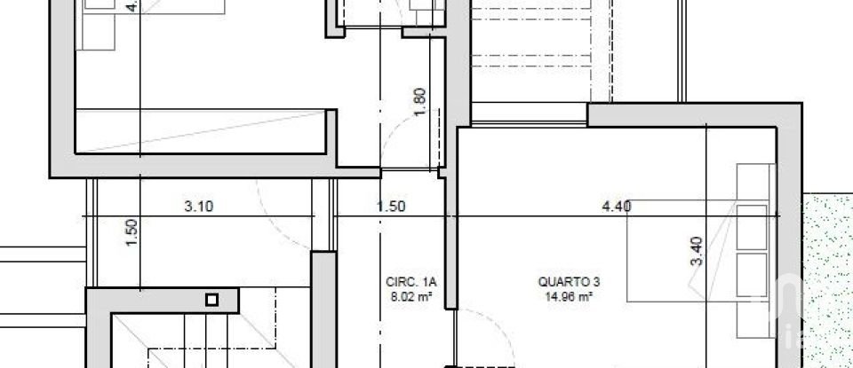 Maison T3 à Atouguia da Baleia de 130 m²