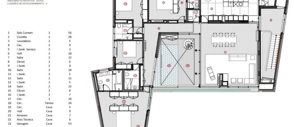 Moradia T4 em Aldoar, Foz Do Douro E Nevogilde de 492 m²