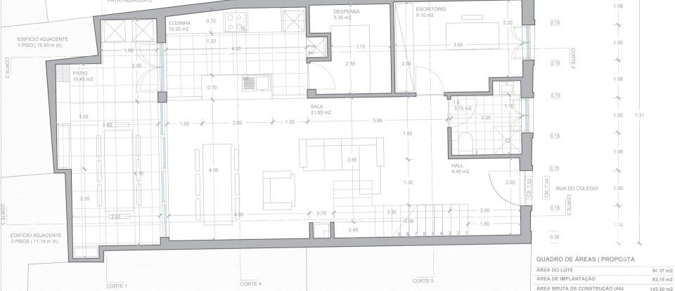 Habitação T3 em Portimão de 143 m²
