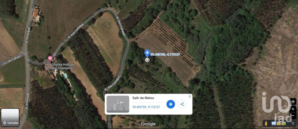 Terrain agricole à Salir de Matos de 2 462 m²