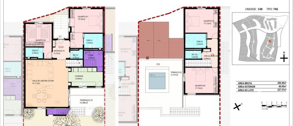 Casa / Villa T4 em Carvalhal de 200 m²