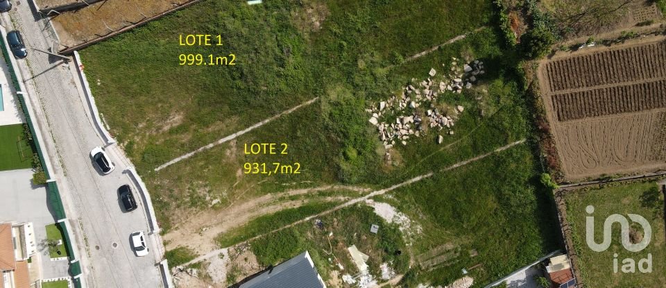 Terreno urbano em Bornes de Aguiar de 931 m²