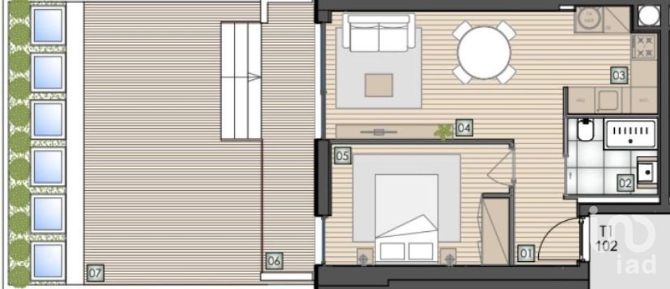 Apartamento T1 em Paranhos de 83 m²