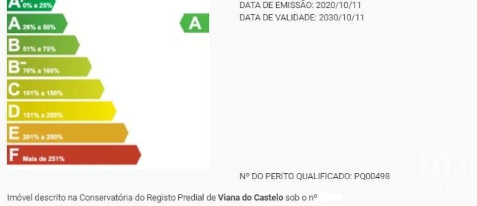 Gîte T4 à Carreço de 286 m²