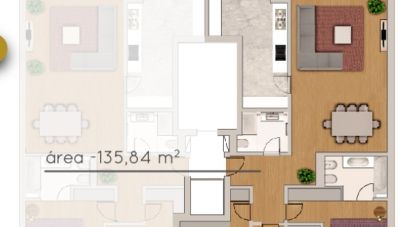 Apartamento T3 em Loures de 135 m²