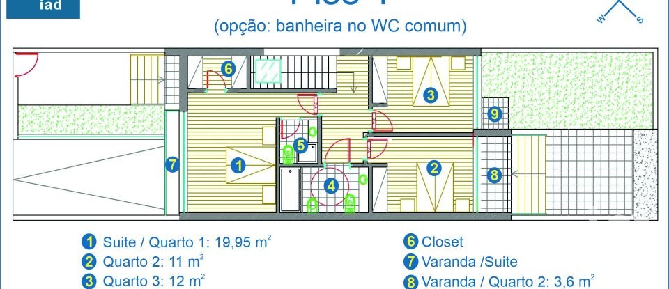 Casa / Villa T4 em Cacia de 131 m²